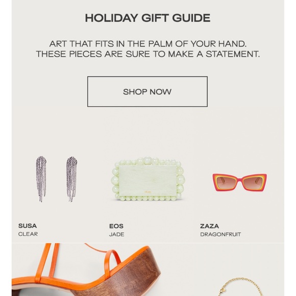 Cult Gaia Zaza Sunglasses Dragonfruit Multicolor Sunnies Chic Fashionable NWT - Picture 8 of 9